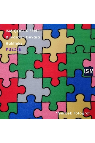 Ism - Halıfleks - Çocuk Odası - Kreş - Anaokulu - 4.5Mm Çok Renkli