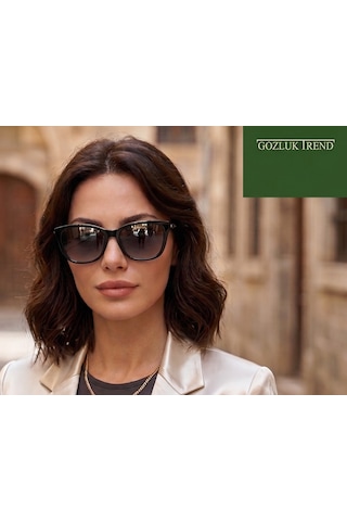 Polo Village Kadın Güneş Gözlüğü Pv5027 C2 53-17-140 Siyah