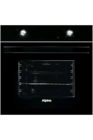 Alpina Statik Cam Ankastre 3'lü Set Siyah