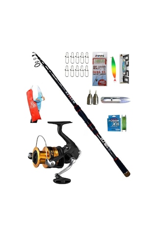 Fx4000 270cm 14-42gr Oslo Master Tele Spin Olta Takımı Seti