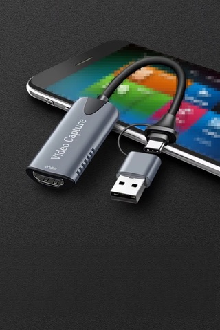 Hdmı To Usb 3.0 Type C Video Capture Görüntü Aktarıcı Kart Kamera Oyun Canlı Yayın Yakalama Aparatı