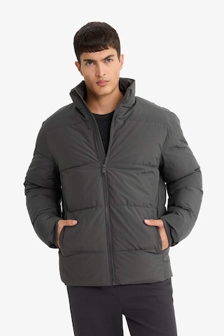 Defacto Su İtici Regular Fit Dik Yaka Fermuarlı Cepli Mont E9991ax25wnar104 Antrasit-ar104
