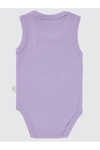 Civil Baby Kız Bebek Çıtçıtlı Badi 1-36 Ay Lila