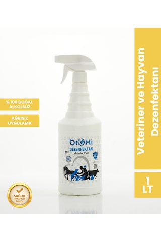 Bioxi Pet Veteriner ve Hayvancılık Dezenfektanı 1 L Bioxi Pet Veteriner ve Hayvancılık Dezenfektanı 1 L