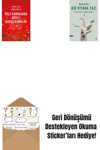 Öyle Kargaşada Böyle Karşılaşmalar + Romantik Bir Viyana Yazı + Okuma Sticker'ları