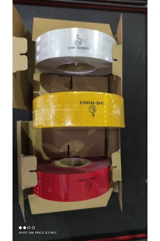 Tüv Onaylı Tır, Kamyon, Romörk Için 50 Mt. Şerit Reflektör