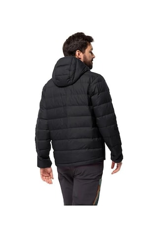 Jack Wolfskin Ather Down Hoody M Rds 1207681-out Ceket Black Erkek Mont Siyah