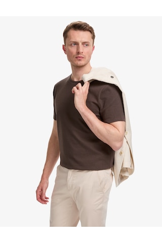 Pierre Cardin Erkek Koyu Kahverengi Tişört 50327857-vr084