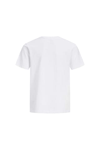 Jack & Jones Junior Jack&jones Junıor Erkek Çocuk Tişört 12289947 Beyaz