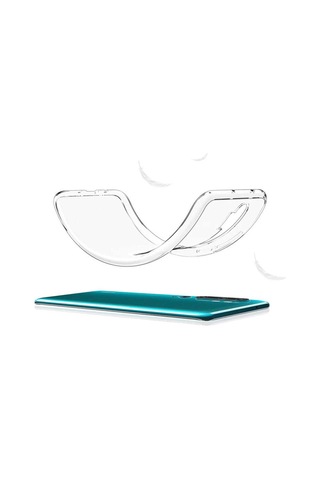Noktaks - Xiaomi Mi 10 Uyumlu - Kılıf Şeffaf Soft Slim Fitt Süper Silikon Kapak - Şeffaf
