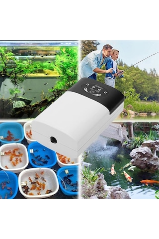 Pazly Oksijen Pompası - Akvaryum Balık Tankı Oksijenatörü, Hava Motoru