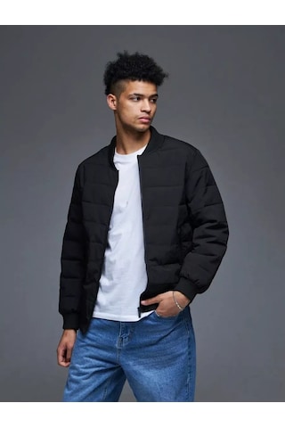 Poduct-jacket Oversize Bomber Demisezon Yeni Model 219220438 Siyah
