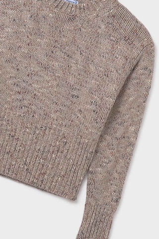 Kız Çocuk Rahat Kalıp Kazak Kahverengi Kahverengi