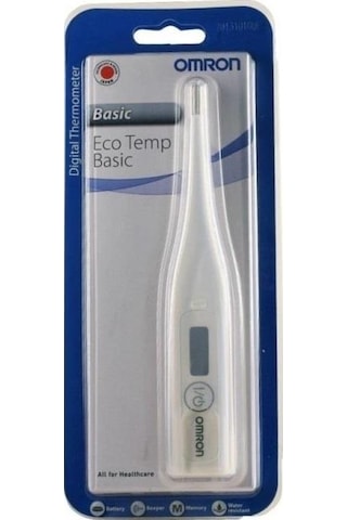 Omron Eco Temp Basic, Suya Dayanıklı Beden Tipi Ateş Ölçer