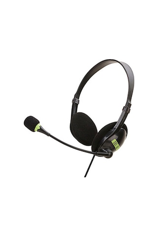 Gajeena Usb Bağlantılı Oyun Kulaklığı - Mikrofonlu, Ayarlanabilir, Sy440mv Model, Siyah-yeşil Renk