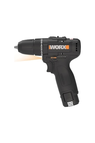 Worx WX121 12 V 2.0 AH Li-ion Çift Akülü Kömürsüz Darbeli Matkap + 5 Parça Aksesuar