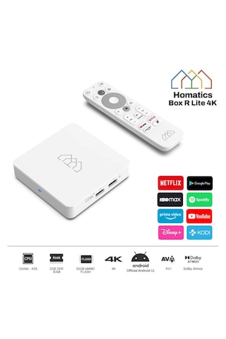 Homatics Box R Lite 4k Tv Box