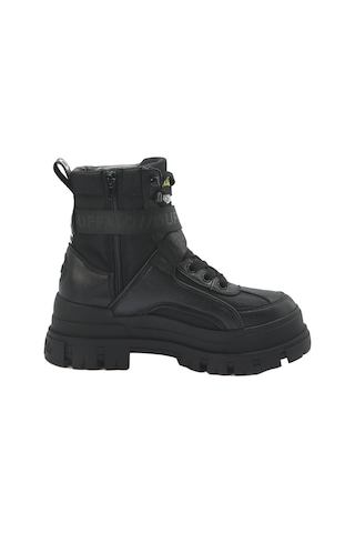 Oxford Klasik Kadın 1622077 Buffalo Aspha Com1 - Vegan Nappa/nylon - Black Siyah