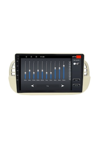 Myway Fiat 500 Android Multimedya Carplay Navigasyon Ekran - 8gb Ram+128 Gb Hdd - Myway 9"