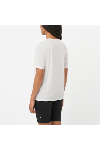 Salomon Shakeout Core Kadın Koşu Tişört Whisper White Lc2658100 Krem