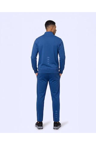 Kappa İther Tur Erkek Mavi Regular Sweatshirt
