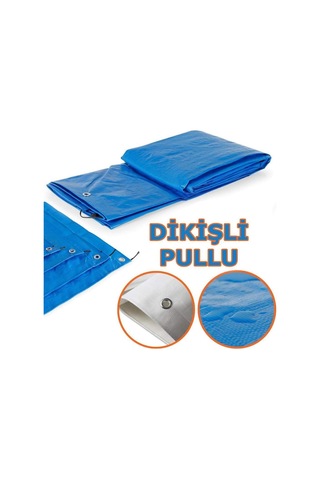 Şahlan Ebatlı Pvc Branda Gölgelik Su Geçirmez Çadır Branda Tente Muşamba - 2 X 3 M Standart
