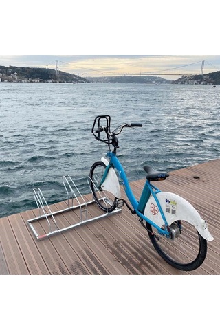 Bisiklet Park Yeri Üçlü Galvaniz Eko, Park Demiri