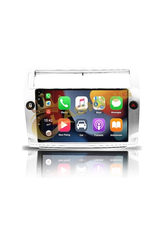 Cıtroen C4 2005-2010 Gri 8 Gb Ram 128gb Hafıza Androıd Multımedıa