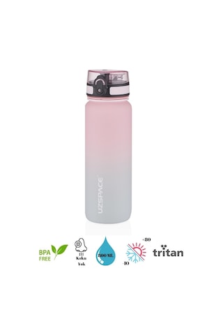 Uzspace Matara Tritan 800 Ml 3053-6 Pink Grey
