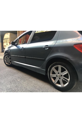 Peugeot 307 Marşpiyel Takımı Fiberglass Boyasız 21545