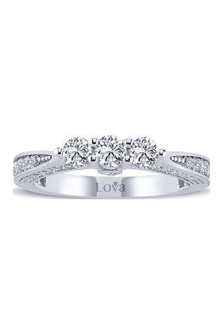 Lova 0,92 Karat Pırlanta Tria Yüzük - 1040100