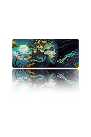 Helixsun Mouse Pad Büyük Boy Gaming Oyuncu XXL 90x40 CM Steady-Gırl