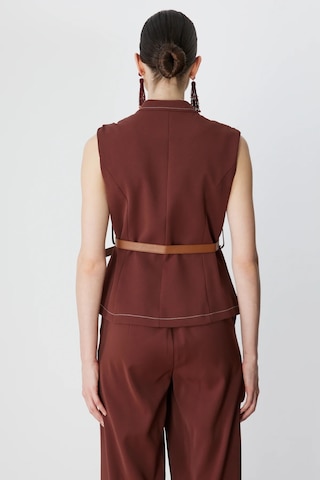 On Fashion Yelek 810 Kahve