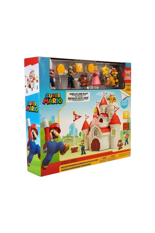 Nintendo Super Mario Deluxe Mantar Krallığı Kalesi Oyun Seti