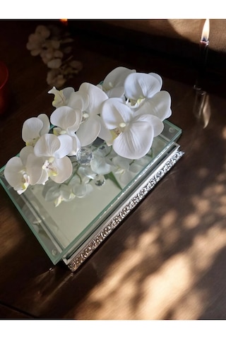 İsteme Söz Nişan Çikolata Çeyiz Kutusu 20 30 Ahşap Kenar Aynalı T