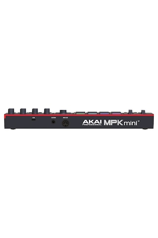 Akaı Mpkmını 4 Siyah Müzik Prodüksiyonu 25 Mini Tuş Mıdı Klavye