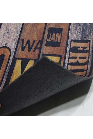 Frıends Welcom Yazılı Kauçuk İç Ve Dış Kapı Önü Paspası 45x70