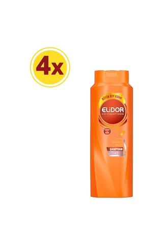 Elidor Anında Onarıcı Bakım Saç Bakım Şampuanı 4 x 650 ML