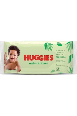 Huggies Natural Care Yenidoğan Islak Bebek Havlusu 10x56 Yaprak Islak Mendil