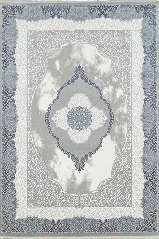 4 Metrekare - 6 Metrekare Kalın Modern Dokuma Salon Oturma Odası Mutfak Halısı Antialerjik Gri Mavi 6294navywhite