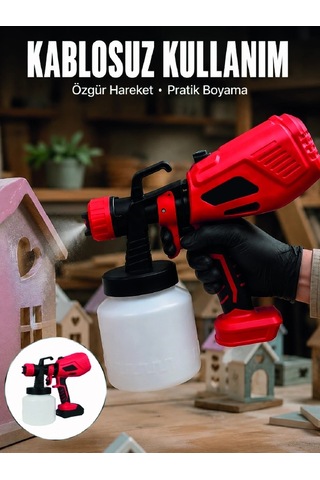 Mey İthalat 21v Güçlü Motor İle Profesyonel Boyama Performansı