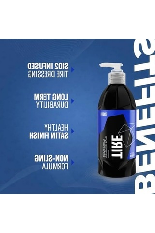 Seramik Bazlı Lastik Parlatıcı Jel - 500 Ml Pompalı