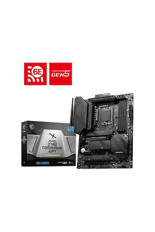 Msi Mag Z790 Tomahawk Wıfı Ddr5 Intel Z790 Soket 1700 Ddr5 7200 Oc Mhz Atx Gaming Oyuncu