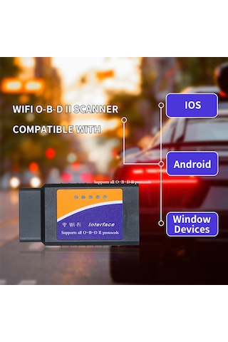 Maiyame Otomobil Arıza Tespit Cihazı - Wifi O-b-d2 Diagnostic Araç Arıza Tespit Aleti