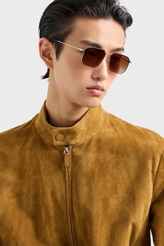 Emporio Armani Erkek Gözlük 0ea2165d 300213 58 Mat Soluk Altın-gradyan Kahve Altın