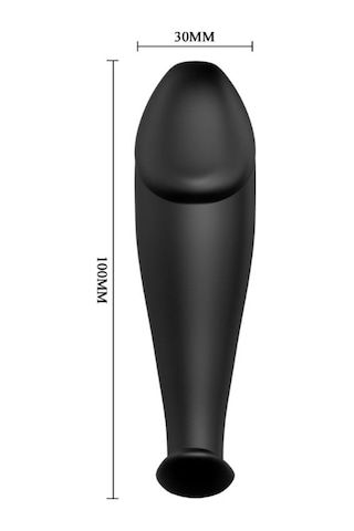 Red Fox Special Anal Stimulation 10 Cm Dildo Anal Plug Tıkaç
