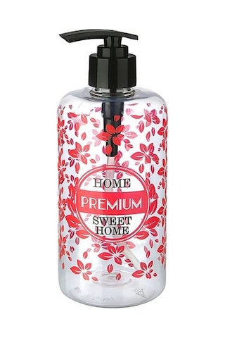 Periboia Şeffaf Sıvı Sabunluk Yuvarlak Plastik Pompalı 500 Ml Diğer