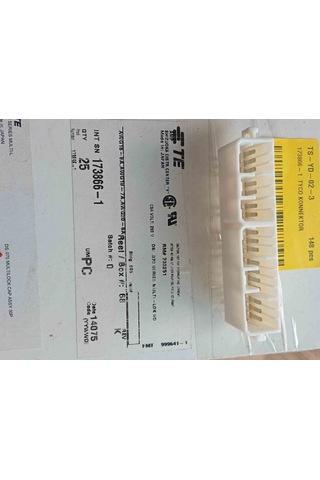 173866-1 Tyco Konnektör 2 Adet