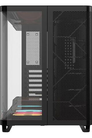 Corsaır Aır 5400 Rs-r Argb Fanlı Triple Chamber Mid-tower Cc-9011318-ww Siyah Bilgisayar Kasası