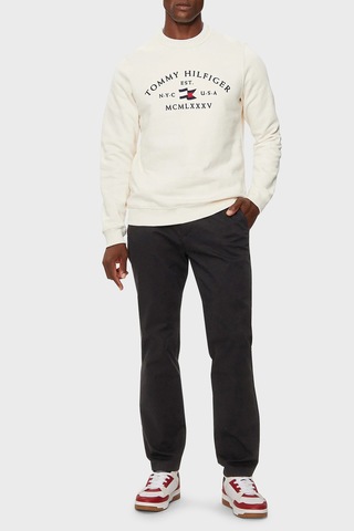 Tommy Hilfiger Erkek Sweat Mw0mw35526 Z00 Açık Bej Açık Bej